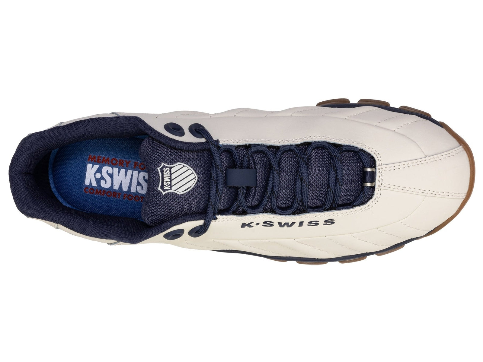K-Swiss Mens ST329 CMF 03426-271 M&W  bone white, phantom  Sneaker Brand New
